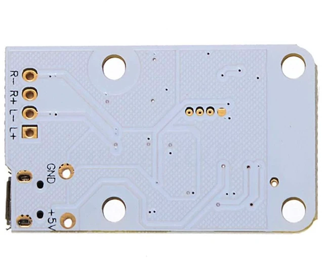 Alt view image 3 of 7 - AJMRTC 2Pcs PAM8403 Bluetooth 4.0 Amplifier Module, 3W+3W Stereo Class D Audio Amp Board, Micro USB DC5V Powered Wireless Receiver for DIY Speaker, Sound Box, Electronic Audio Project