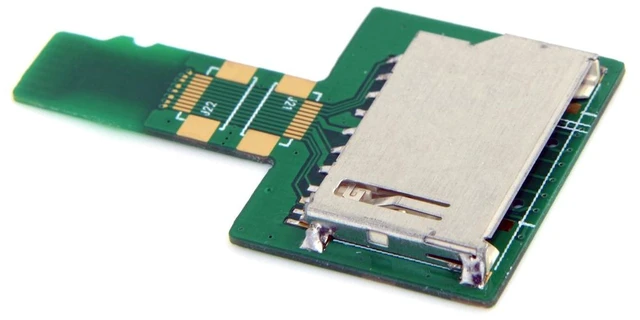 Alt view image 2 of 7 - AJMRTC SD Female to Micro SD TF Male Extension Adapter, Memory Card Extender Test Tool, Passive SD Card Socket Converter for SDHC SDXC, Data Logging, SCM, Industrial Test, Raspberry Pi