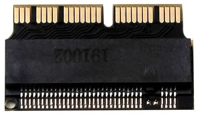 Alt view image 3 of 7 - AJMRTC 2Pcs M.2 NVMe PCIe x4 NGFF SSD Adapter Card, M.2 Converter for MacBook Air Pro 20132015 A1465 A1466 A1502 A1398, Upgrade Apple Laptop Storage