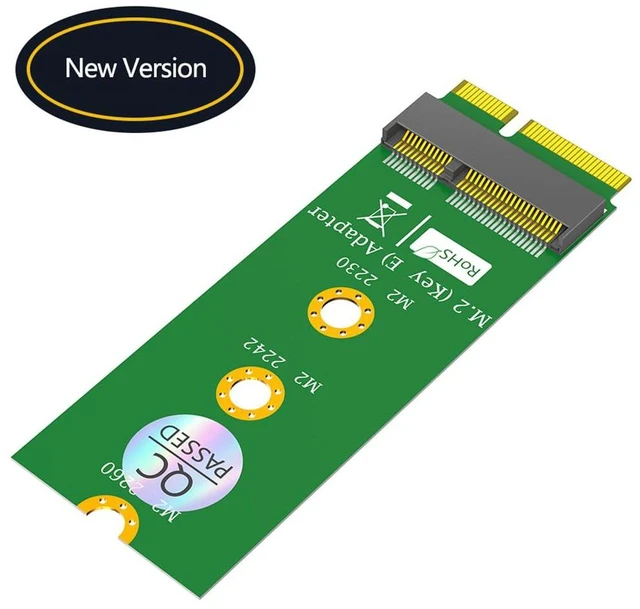 Alt view image 2 of 7 - AJMRTC M.2 NGFF Key-E Test Protection Adapter, Female to Male Extender, Protect WiFi BT Card Slot, Compatible with AX200 AX201, 2230 2242 2262 M.2 Modules