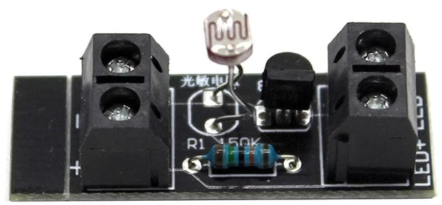 Alt view image 4 of 5 - AJMRTC 3V Intelligent Light Control Sensor Module, Light Sensing Switch PCB Board, Auto On Off for LED Lamp Beads, DC 3V Powered, Light Detection Circuit for DIY Lighting Projects