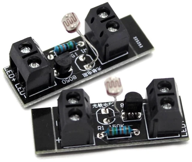 Alt view image 3 of 5 - AJMRTC 3V Intelligent Light Control Sensor Module, Light Sensing Switch PCB Board, Auto On Off for LED Lamp Beads, DC 3V Powered, Light Detection Circuit for DIY Lighting Projects