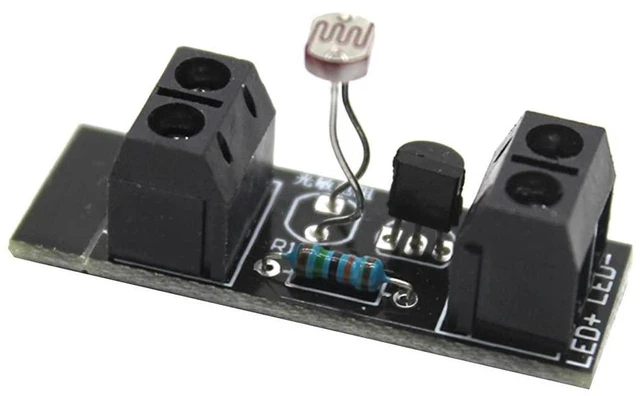 Alt view image 6 of 6 - AJMRTC 3V Intelligent Light Control Sensor Switch Assembly Kit, Light Sensing PCB Module, Auto On/Off Control for LED Lamp Beads, DC 3V Powered DIY Electronic Soldering Practice Kit