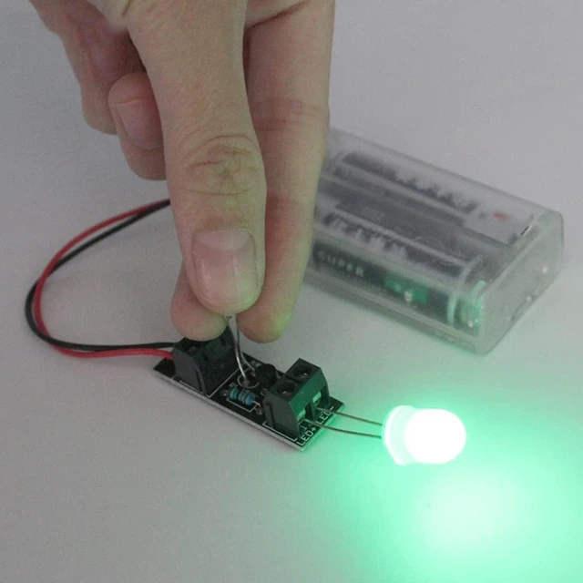 Alt view image 4 of 6 - AJMRTC 3V Intelligent Light Control Sensor Switch Assembly Kit, Light Sensing PCB Module, Auto On/Off Control for LED Lamp Beads, DC 3V Powered DIY Electronic Soldering Practice Kit