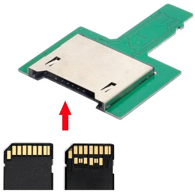 Alt view image 7 of 7 - AJMRTC TF Micro SD Male to SD Female Extension Adapter, PCBA MicroSD Extender Support SD SDHC SDXC UHS-I UHS-II UHS-III for Camera, PC, Single Board Computer