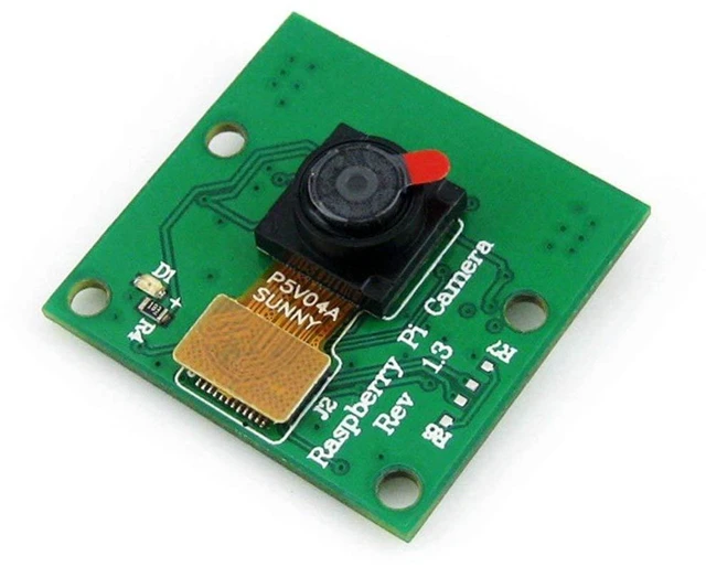 Alt view image 4 of 7 - AJMRTC OV5647 5MP Camera Module, CSI MIPI Interface HD Video Webcam, Fixed Focus Lens, 2592×1944 Still Image, 1080P@30fps Video, Compatible with Raspberry Pi Model A, B, B+