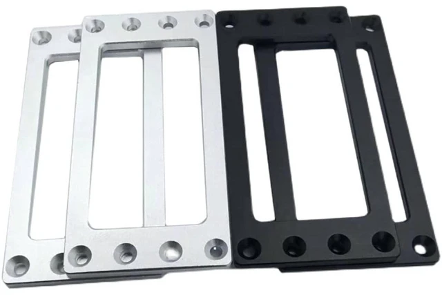 Alt view image 2 of 4 - AJMRTC 2.5 Inch SSD HDD Stackable Bracket, Black Multi-Layer Stacking Hard Drive Cage, SATA 2.5 Disk Mount Base, External Docking Station Holder for PC, NAS, DIY Storage Build