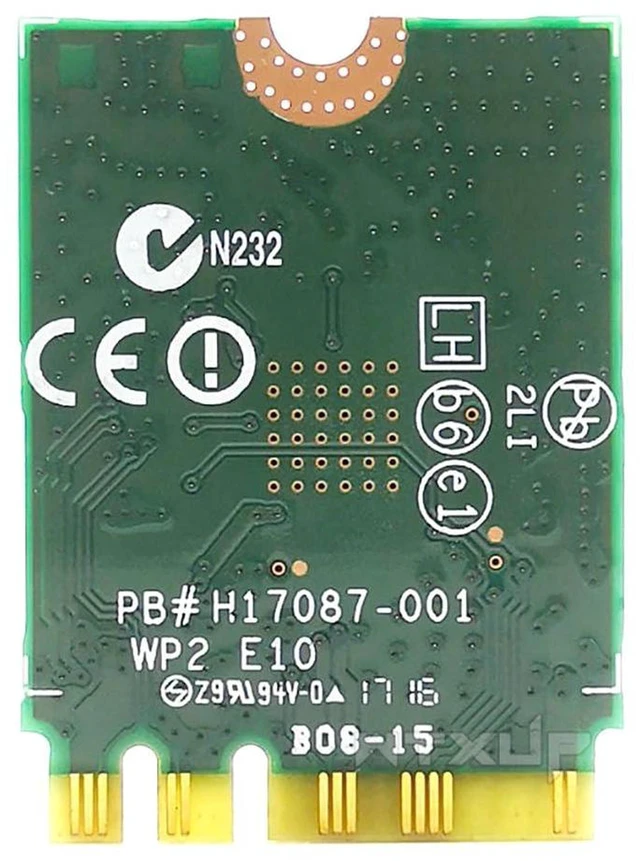 Alt view image 4 of 6 - AJMRTC 7260NGW AC 1200Mbps M.2 NGFF WiFi Network Card, 2.4G & 5G Dual Band, Bluetooth 4.0 Combo B Module for Laptop Desktop Upgrade