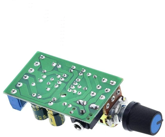 Alt view image 2 of 7 - AJMRTC 2PCS TDA2822M Mini Stereo Audio Amplifier Board, DC 1.8V-12V 2.0 Channel Dual Channel AUX Amplifier Module for Speaker DIY, MP3, Media Player