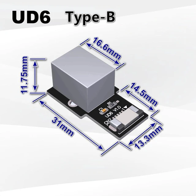 Alt view image 3 of 3 - AJMRTC ADT-UD6 USB Test PCB Board, USB 2.0 Male & Female Socket Breakout Connector, 480Mbps USB Adapter Test Module Compatible with Raspberry Pi, Rock Pi 4, ESP32, STM32 and Other MCU Development Boar