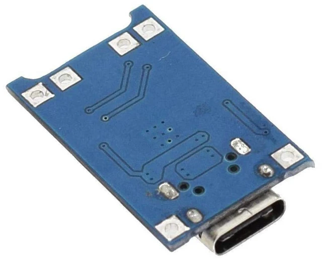 Alt view image 3 of 5 - AJMRTC 3Pcs TP4056 Type-C USB Lithium Battery Charging Module, 5V 1A 18650 Charger Board with Overcharge Over-Discharge Protection for 3.7V Li-ion Battery