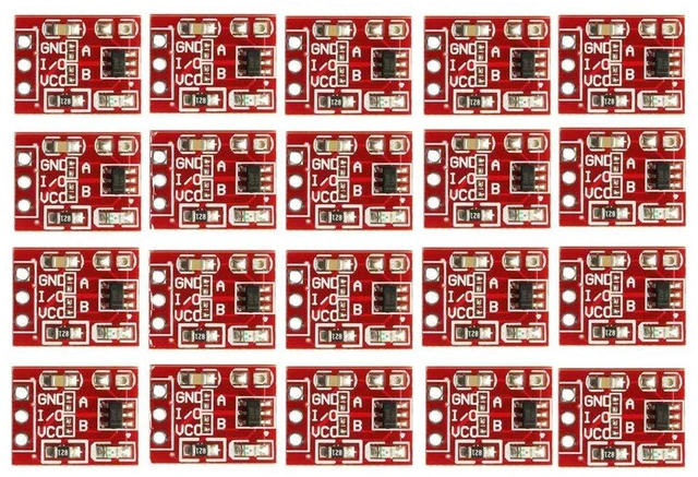 Main image of AJMRTC 20Pcs TTP223 Capacitive Touch Sensor Module, Self-Lock / Jog Switch Mode Touch Button Module, High Sensitivity Touch Detector for Arduino ESP32 DIY Electronic Projects