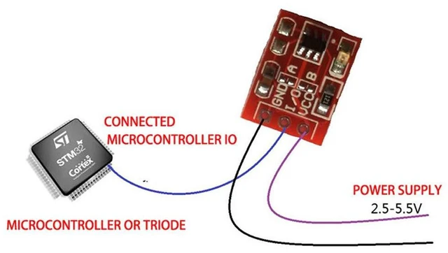 Alt view image 4 of 7 - AJMRTC 20Pcs TTP223 Capacitive Touch Sensor Module, Self-Lock / Jog Switch Mode Touch Button Module, High Sensitivity Touch Detector for Arduino ESP32 DIY Electronic Projects