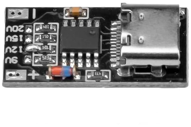 Alt view image 5 of 7 - AJMRTC 3Pcs USB-C PD QC AFC Decoy Boost Module, PD3.0 PD2.0 PPS QC4+ Fast Charge Trigger Board, Adjustable Voltage Decoy Module for DIY Power Supply Test