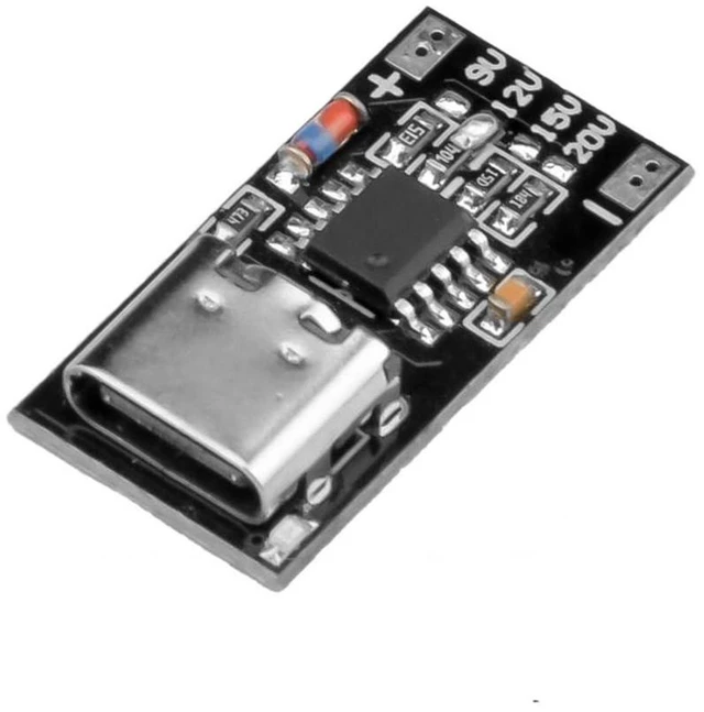 Alt view image 2 of 7 - AJMRTC 3Pcs USB-C PD QC AFC Decoy Boost Module, PD3.0 PD2.0 PPS QC4+ Fast Charge Trigger Board, Adjustable Voltage Decoy Module for DIY Power Supply Test