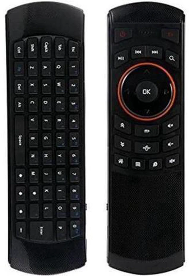 Alt view image 3 of 6 - AJMRTC X6 2.4G Wireless Air Mouse Remote Control, MLLSE Mini Fly Air Keyboard with Voice Input, Backlit Handheld Remote for Android TV Box, PC, Smart TV, Projector Media Player
