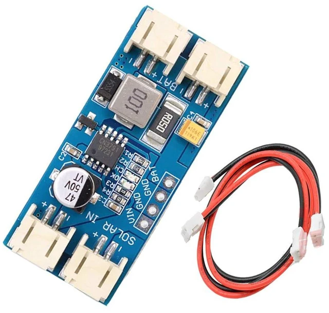 Alt view image 4 of 7 - AJMRTC CN3791 MPPT Solar Charge Controller Module, 1-Cell LiPo Battery Charging Board, 1S Lithium Battery Solar Charger Module for 12V Solar Panel, Outdoor Power, Solar Energy DIY Electronic Project