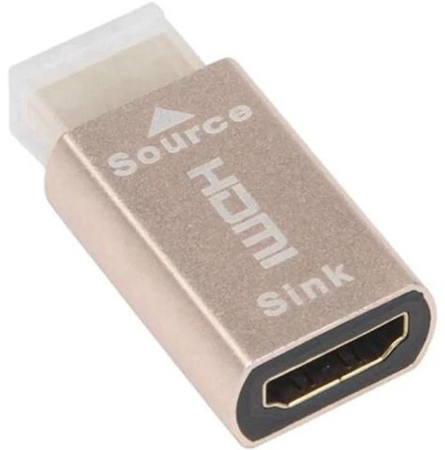 Alt view image 6 of 6 - AJMRTC 4Pcs HDMI 2.0 EDID DDC Dummy Plug, Virtual Monitor Signal Emulator, HDMI Ghost Display Adapter for KVM Switch Headless Server, Remote Desktop GPU Speed Lock Mining Rig PC Display Simulation