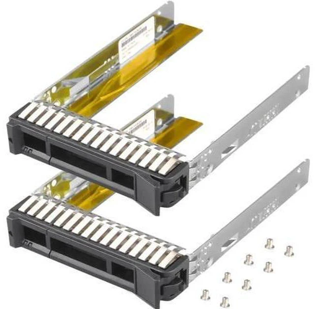 Main image of AJMRTC SM17A06246 2.5 Inch SSD HDD Metal Mounting Bracket, Hard Disk Caddy Tray Holder, 2.5" Drive Mount Adapter for Laptop Notebook Internal Hard Drive Replacement Upgrade Project