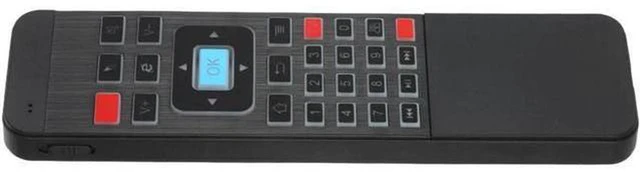 Alt view image 3 of 6 - AJMRTC 2.4G Wireless Backlit Air Mouse Keyboard, 6-Axis Gyroscope Sensor Remote Controller, Handheld QWERTY Air Remote for Android TV Box, Smart TV, PC Laptop Media Center Navigation & Text Input