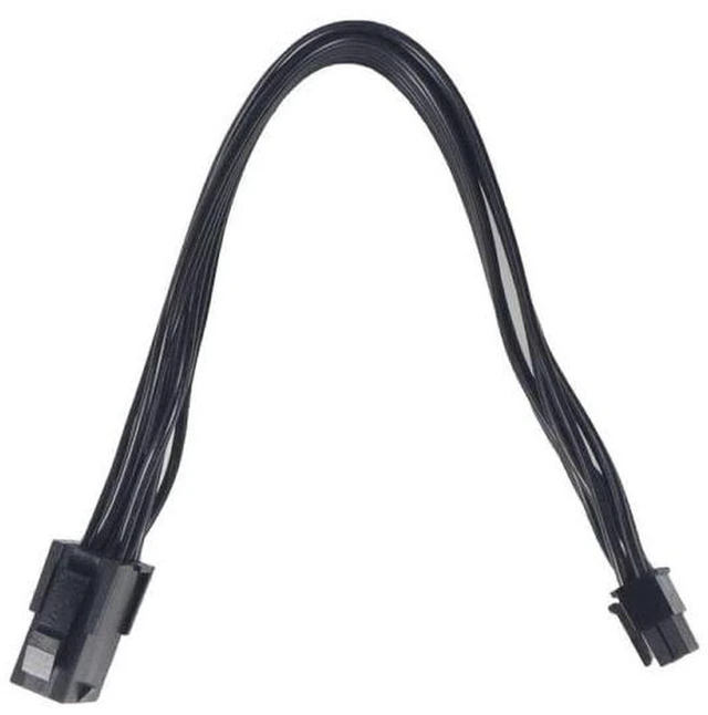 Alt view image 2 of 6 - AJMRTC Dual PCIe 6+8Pin Female to Mini 12Pin Male GPU Power Adapter Cable, Double PCIe to 12Pin Converter Wire for NVIDIA RTX30 Series RTX3080 RTX3090 Graphics Card Power Supply Conversion