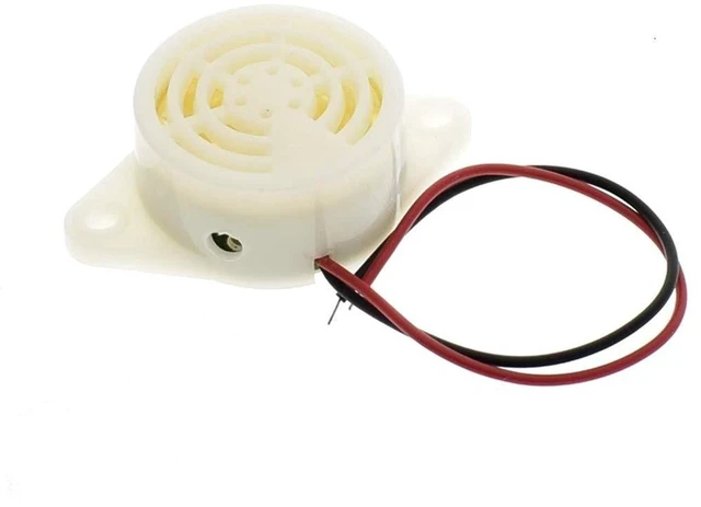 Alt view image 3 of 7 - AJMRTC 5Pcs SFM-27 Electronic Alarm Buzzer, 95dB High Decibel Continuous Beep Sound, 3V-24V Wide Voltage 12V Active Piezo Buzzer for Security Alarm, DIY Circuit, Industrial Prompt
