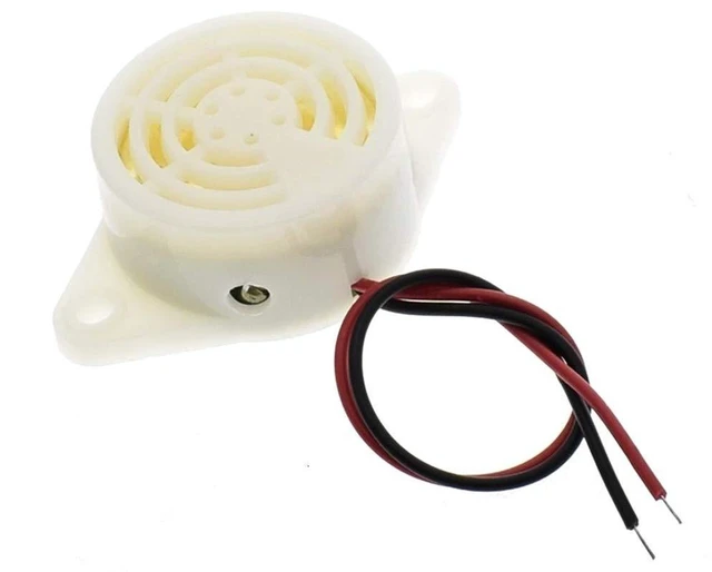 Alt view image 4 of 7 - AJMRTC 5Pcs SFM-27 Electronic Alarm Buzzer, 95dB High Decibel Continuous Beep Sound, 3V-24V Wide Voltage 12V Active Piezo Buzzer for Security Alarm, DIY Circuit, Industrial Prompt