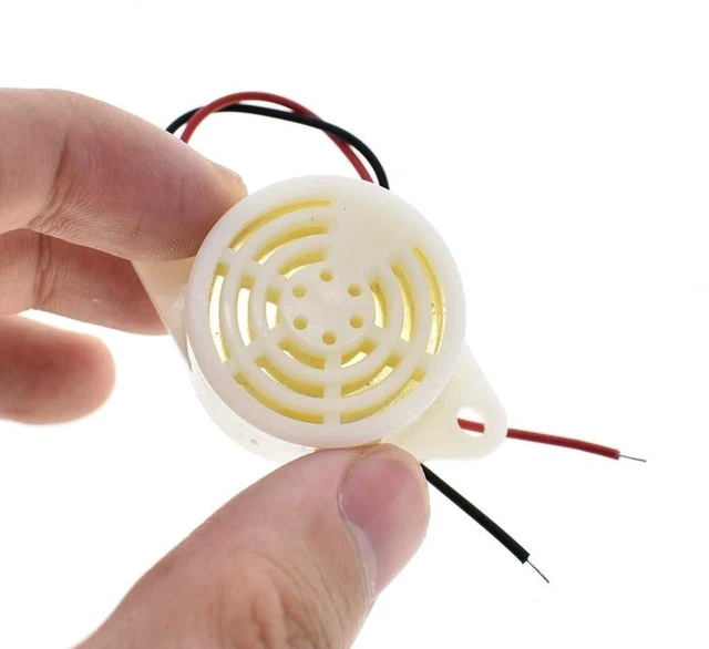 Alt view image 5 of 7 - AJMRTC 5Pcs SFM-27 Electronic Alarm Buzzer, 95dB High Decibel Continuous Beep Sound, 3V-24V Wide Voltage 12V Active Piezo Buzzer for Security Alarm, DIY Circuit, Industrial Prompt