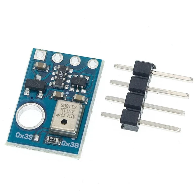 Alt view image 5 of 7 - AJMRTC 3Pcs AHT10 High Precision Digital Temperature Humidity Sensor Module, I2C Interface Digital Temp Humidity Detector Board for Arduino Raspberry Pi DIY Weather Monitoring