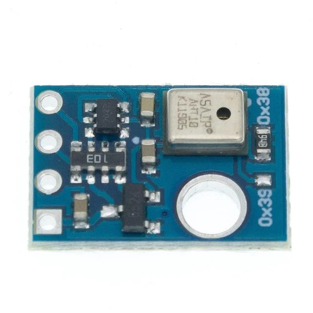 Alt view image 4 of 7 - AJMRTC 3Pcs AHT10 High Precision Digital Temperature Humidity Sensor Module, I2C Interface Digital Temp Humidity Detector Board for Arduino Raspberry Pi DIY Weather Monitoring