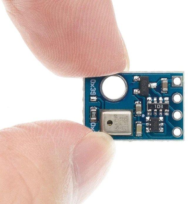 Alt view image 3 of 7 - AJMRTC 3Pcs AHT10 High Precision Digital Temperature Humidity Sensor Module, I2C Interface Digital Temp Humidity Detector Board for Arduino Raspberry Pi DIY Weather Monitoring