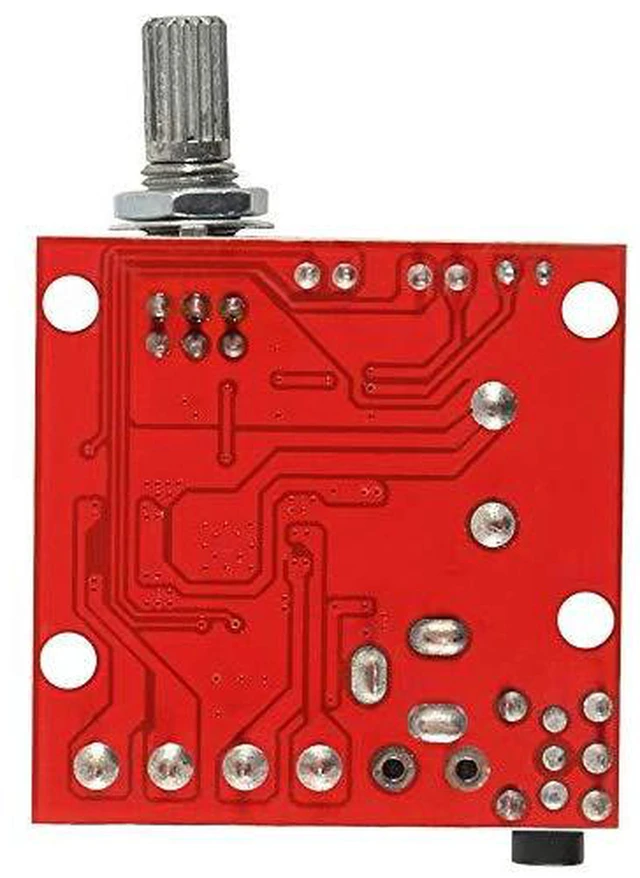 Alt view image 5 of 7 - AJMRTC PAM8610 Mini Stereo Class D Digital Audio Amplifier Board Module, 10W+10W Dual Channel Portable AMP Module with Volume Control for DIY Speaker, MP3 Player, Car Audio Modification