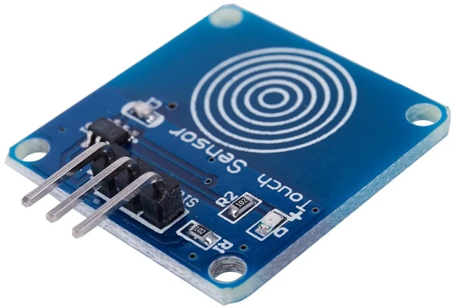 Alt view image 5 of 5 - AJMRTC 10Pcs TTP223B Capacitive Touch Sensor Module, Digital Capacitive Touch Switch Module, Single Channel Touch Button Detector Board for Arduino ESP32 Raspberry Pi DIY Smart Home Project