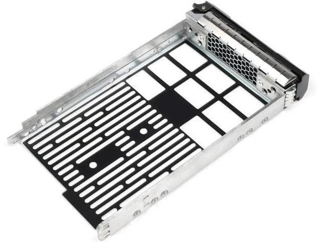 Alt view image 7 of 7 - AJMRTC F238F 3.5" Hard Drive Caddy Tray with 9W8C4 2.5" SSD Adapter, SAS SATA Hot Swap Carrier Bracket for Dell PowerEdge R310 T310 R410 R510 R710 R720 Server
