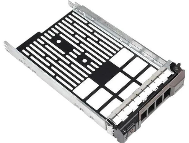 Alt view image 3 of 7 - AJMRTC F238F 3.5" Hard Drive Caddy Tray with 9W8C4 2.5" SSD Adapter, SAS SATA Hot Swap Carrier Bracket for Dell PowerEdge R310 T310 R410 R510 R710 R720 Server