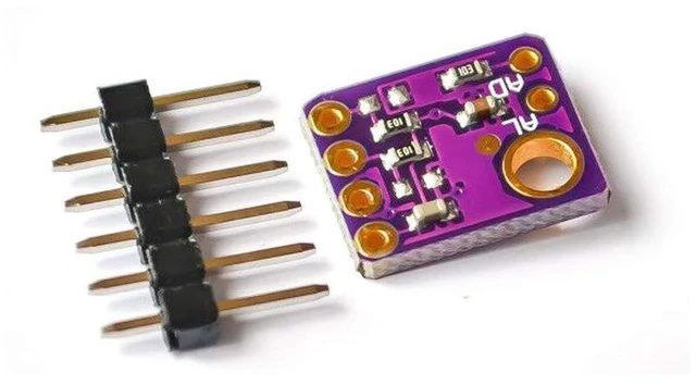 Alt view image 4 of 4 - AJMRTC SHT31-D Digital Temperature Humidity Sensor Breakout Module, High Precision I2C Humidity & Temperature Detector Board for Arduino ESP32 STM32 Weather Environmental Monitoring DIY