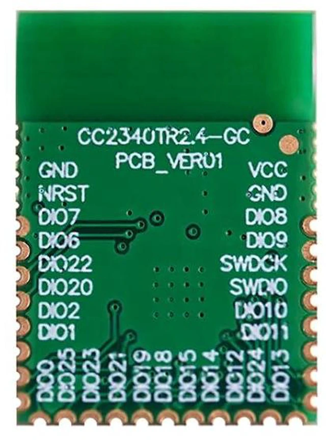 Alt view image 3 of 7 - AJMRTC Bluetooth 5.3 Digital Transmission Module, UART Serial Port Pass-Through Wireless Module, Slave Mode BLE Transparent Transmission Board, Supports Secondary Development for IoT, Arduino, Embedde