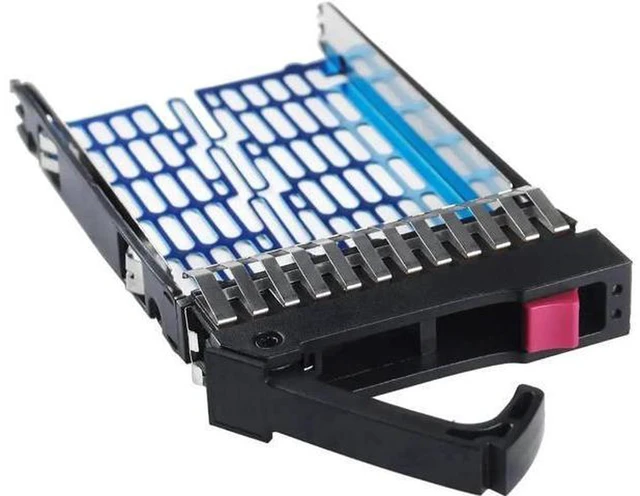 Alt view image 6 of 6 - AJMRTC 2-Pack 2.5 Inch Hard Drive Tray Caddy 378343-002 371593-001, SAS SATA SSD HDD Hot Swap Mounting Sled Compatible with ProLiant DL380 DL360 G6 DL580 DL585 G5 ML570 G4 Server