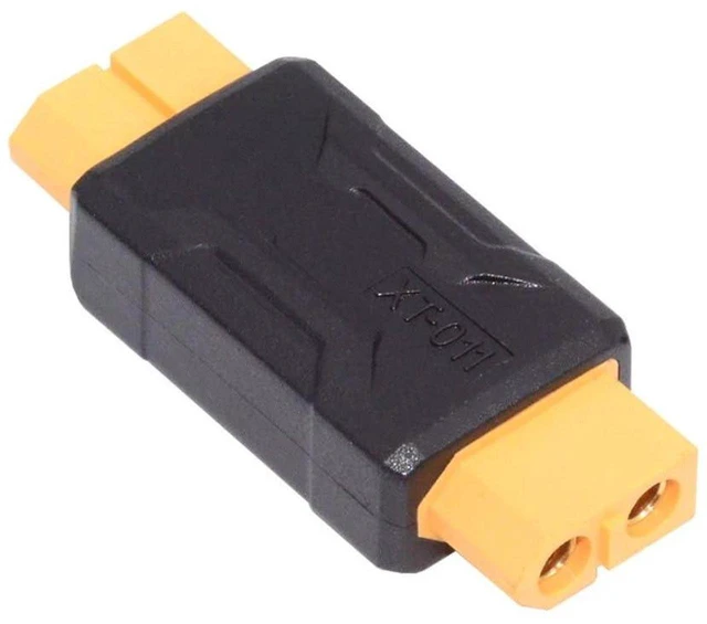 Main image of AJMRTC XT60 to XT60 Adapter, XT60 Female to XT60 Female Bidirectional Charging Conversion Connector, RC Battery Gender Changer Adapter for RC Aircraft, RC Car, Remote Control Toy, Lipo Battery Charger