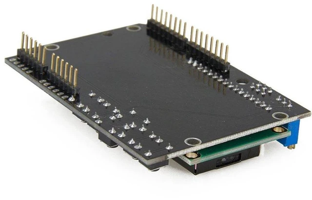 Alt view image 2 of 7 - AJMRTC 1602 LCD Keypad Shield, 16x2 Character LCD Expansion Board, Blue Backlight, 4.5-5.5V, HD44780 Display with 5 Navigation Keys for Microcontroller DIY Projects