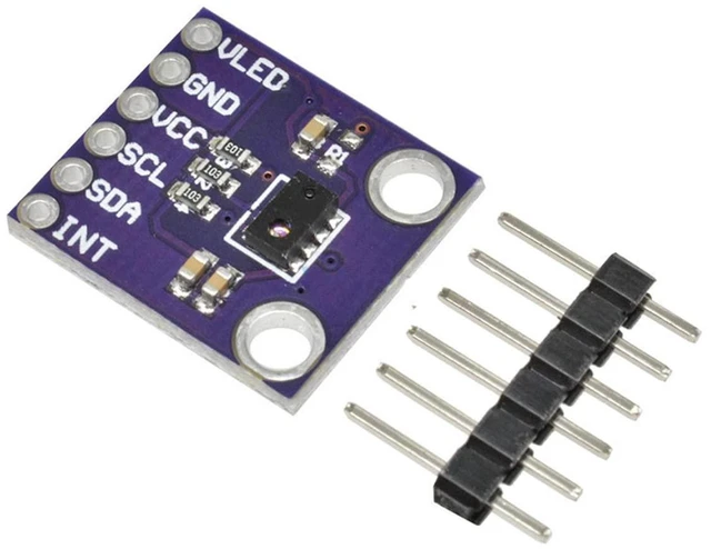 Alt view image 6 of 6 - AJMRTC 3Pcs AP3216 ALS PS Module, Digital Ambient Light & Proximity Distance Sensor, I2C Interface for Light Intensity Detection and Object Sensing