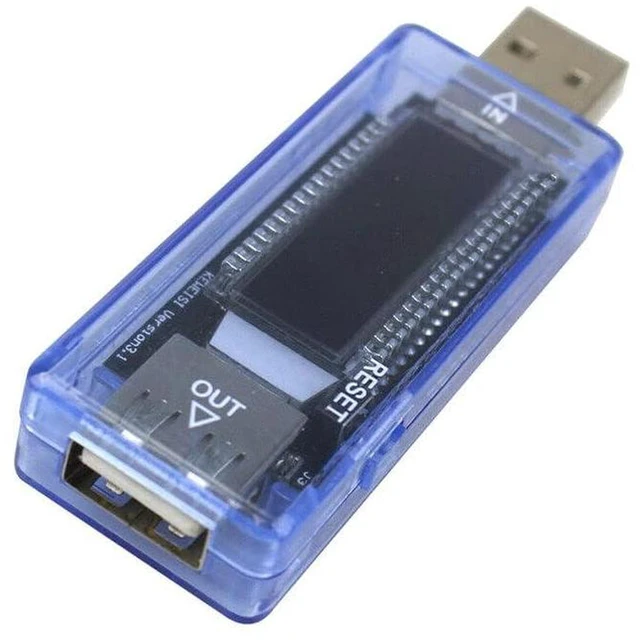 Alt view image 5 of 6 - AJMRTC Multi-Function USB Charger Doctor Tester, Digital Voltage Current Meter Voltmeter Ammeter, USB Power Detector for Charger, Power Bank and Cable Testing