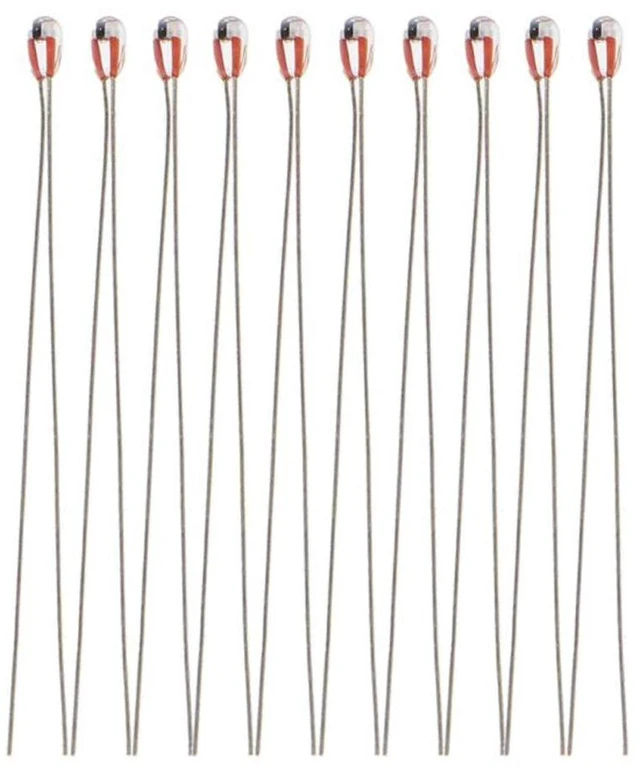 Main image of AJMRTC 10Pcs 3D Printer NTC Thermistor, 100K 1% High Accuracy B-Value Temperature Sensor for Hotend Extruder Heating Bed