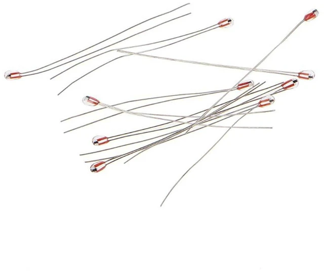 Alt view image 2 of 4 - AJMRTC 10Pcs 3D Printer NTC Thermistor, 100K 1% High Accuracy B-Value Temperature Sensor for Hotend Extruder Heating Bed