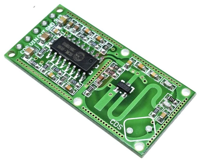 Alt view image 3 of 5 - AJMRTC 5Pcs RCWL-0516 Microwave Radar Sensor Module, Doppler Human Motion Detector, 3.3V Digital Output, Penetrable Non-PIR Induction for Smart Light and Alarm Projects