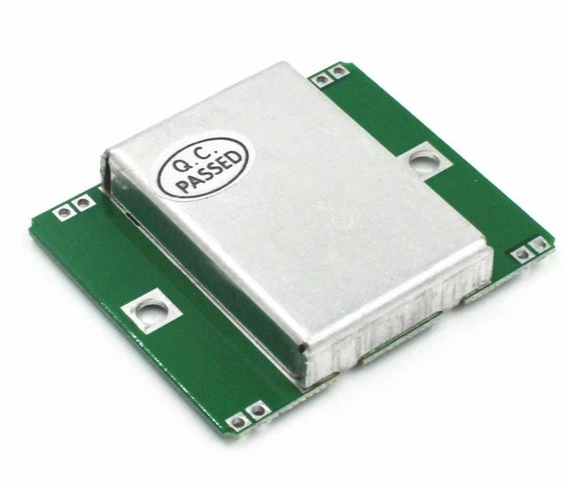 Main image of AJMRTC HB100 Microwave Doppler Radar Sensor Module, 10.525GHz X-Band Motion Detector Probe, Wireless Movement Sensing Module for Alarm, Automatic Door and Light Control