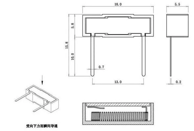 Alt view image 4 of 5 - AJMRTC 10Pcs Impact Shock Sensor Switch, Vibration Trigger Shock Switch, Normally Open Shock Sensor Requires Strong Impact for Triggering