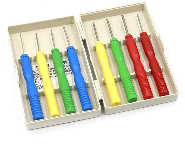Alt view image 3 of 5 - AJMRTC 3Pcs Mixed Size Desoldering Hollow Needle Kit, Stainless Steel Non-Stick Tin Solder Removal Needles for PCB Soldering and Component Repair