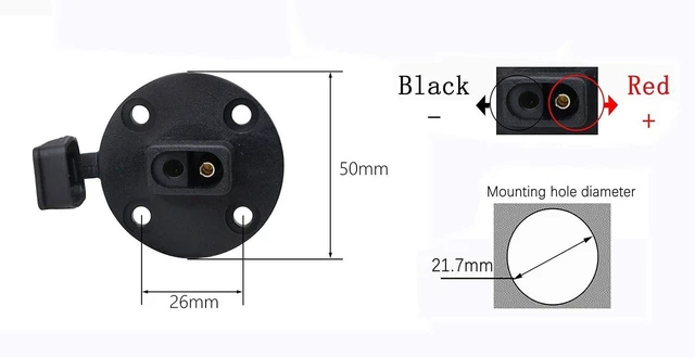 Alt view image 7 of 7 - AJMRTC 30CM 12AWG SAE Female Socket Solar Cable, Weatherproof SAE Quick Disconnect Sidewall Port Wire for Solar Panel DIY Power Connection