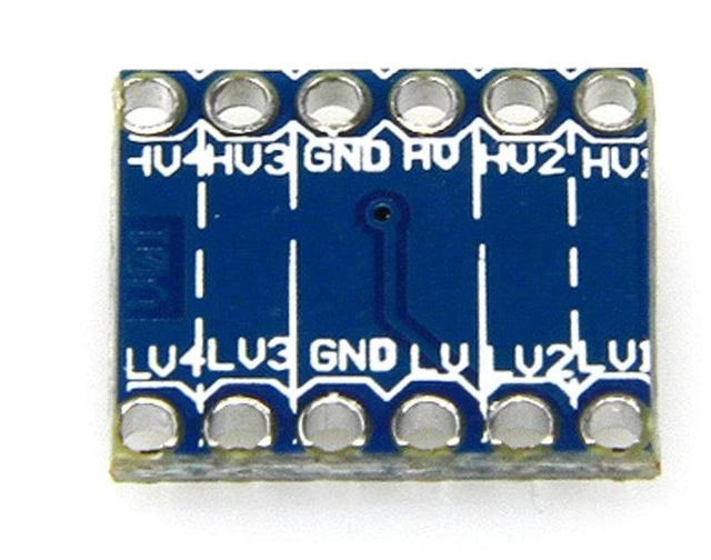 Alt view image 3 of 6 - AJMRTC 10Pcs 4 Channel I2C IIC Logic Level Converter Module, Bi-Directional 3.3V to 5V Voltage Shifter for Cross-Voltage MCU and Sensor Communication